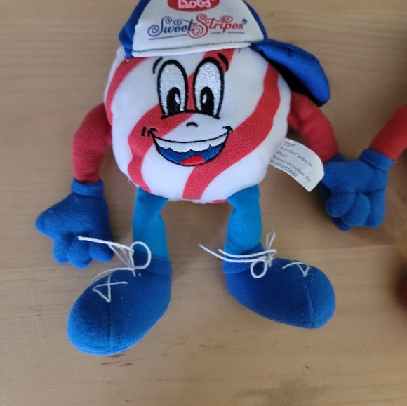 Bob's Sweetstripes Stuffed Plushies Boy And Girl 7 Inches Tall - Picture 4 of 8